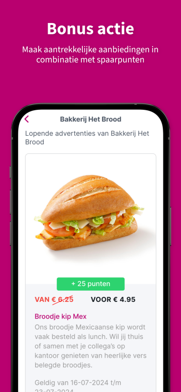 Bonus actie