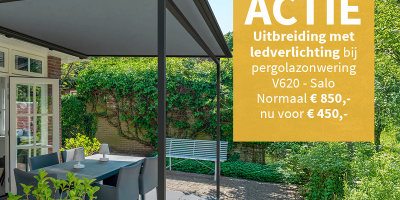 Salo V620 LED-verlichting €400 euro voordeel actie!
