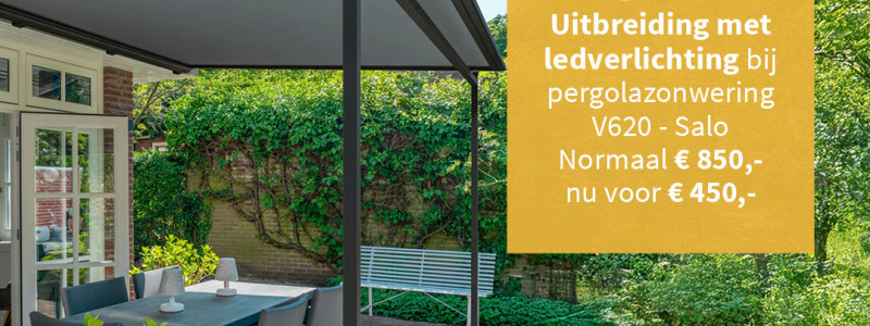 Salo V620 LED-verlichting €400 euro voordeel actie!