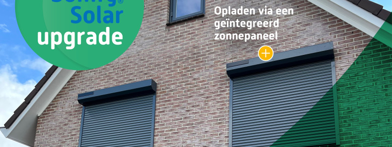 Allround Somfy Solar Rolluik Gratis Upgrade actie!