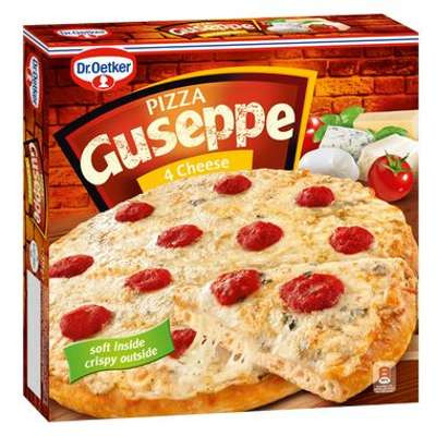 PIZZA GUSEPPE 4 SERY 335gr.( 5szt.) € 2.50/szt. DR.OETKER
