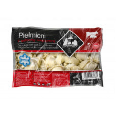 PIELMIENI WIEPRZOWO WOLOWE 900gr. (12szt.) €4.42/szt.   MOOROZ