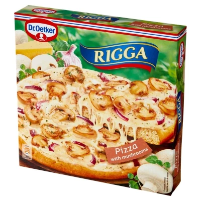 PIZZA RIGGA PIECZARKA 260gr. (5szt.)  DR.OETKER