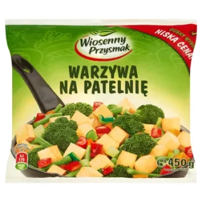 WARZYWA N/P 450gr (14szt.) WIOSENNY PRZYSMAK