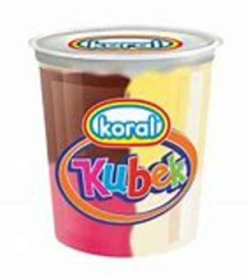 LODY KUBEK 4 SMAKI 180ml. (40szt.) KORAL