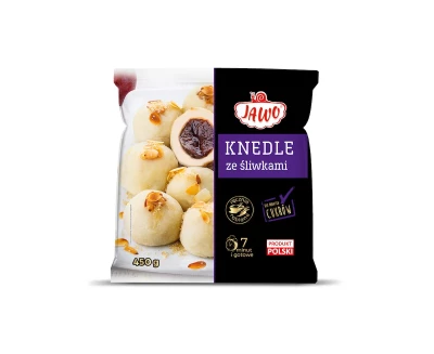 JAWO KNEDLE ZE SLIWKAMI 450gr.(12szt.)