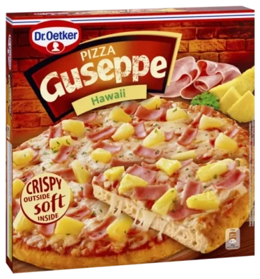 PIZZA GUSEPPE HAWAII 415gr.(5szt.) €2,50/szt. DR.OETKER
