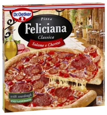PIZZA FELICIANA SALAMI CHORIZO 320gr.(5szt.) DR.OETKER