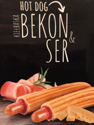 KAAS BACON WORST PREMIUM MEGA BOX 110gr (64st.) SNACK DOG