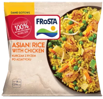 DANIE ASIAN RICE 450gr.(10szt.) FROSTA