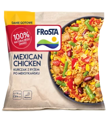 DANIE MEXICAN CHICKEN 450gr.(10szt.) FROSTA