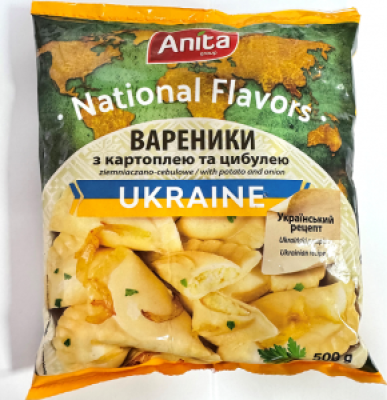 ANITA PIEROGI UKRAINSKIE  500gr.(12szt.)