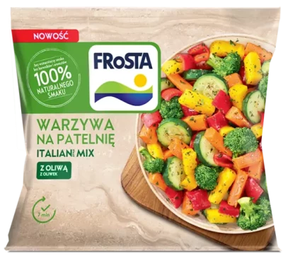 WARZYWA NA PATELNIA ITALIAN MIX 400gr.(14szt.) FROSTA