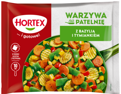 WARZYWA NA PATELNIE BAZYLIA TYMIANEK 450gr.(14szt.) HORTEX