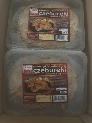 CZEBUREKI Z MIESEM 380gr.(12szt.) SYLMARK