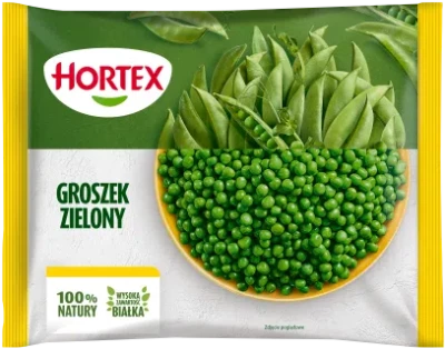 GROSZEK ZIELONY 400gr. (14szt.) HORTEX