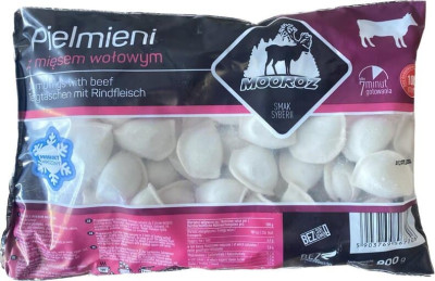PIELMIENI Z INDYKA 900gr. ( 6szt.) €4,80/szt. MOOROZ