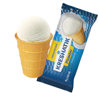 LODY KRESHATIK PLOMBIR WANILIA 150ml. (24szt.)