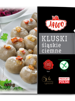 JAWO KLUSKI SLASKIE CIEMNE 450gr. (12szt.) €1.60/szt.