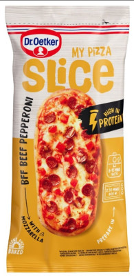 MY PIZZA SLICE BEEF PEPPERONI MOOZARELLA 158 gr. 20szt. DR OETKER