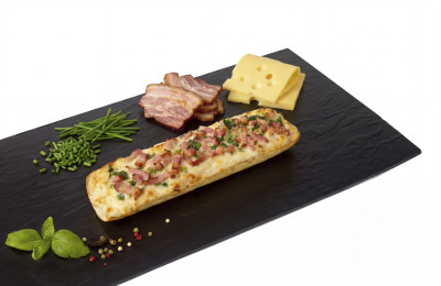PIZZA BAGUETTE CARBONARA 195gr. 20szt