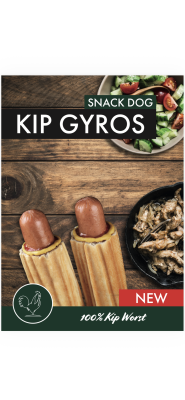 KIP WORST PREMIUM BOX 70gr. (80szt.) SNACK DOG