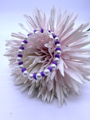 Lavendellicht Armband