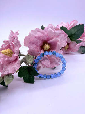 Blauwekralen Armband