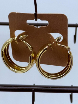 Timeless Gold Hoops