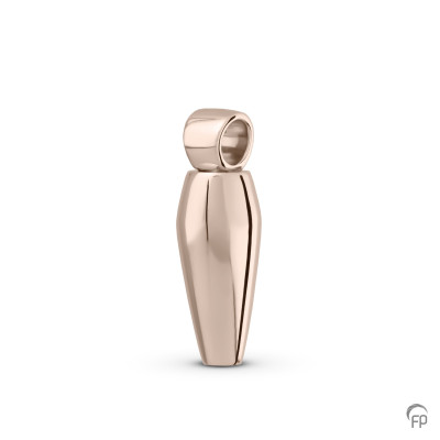 AH 304  Assieraad hanger 18k witgoud