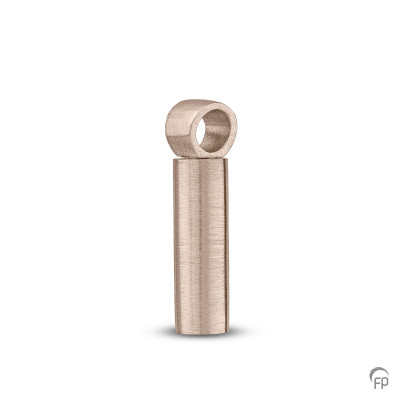 AH 309  Assieraad hanger 18k witgoud